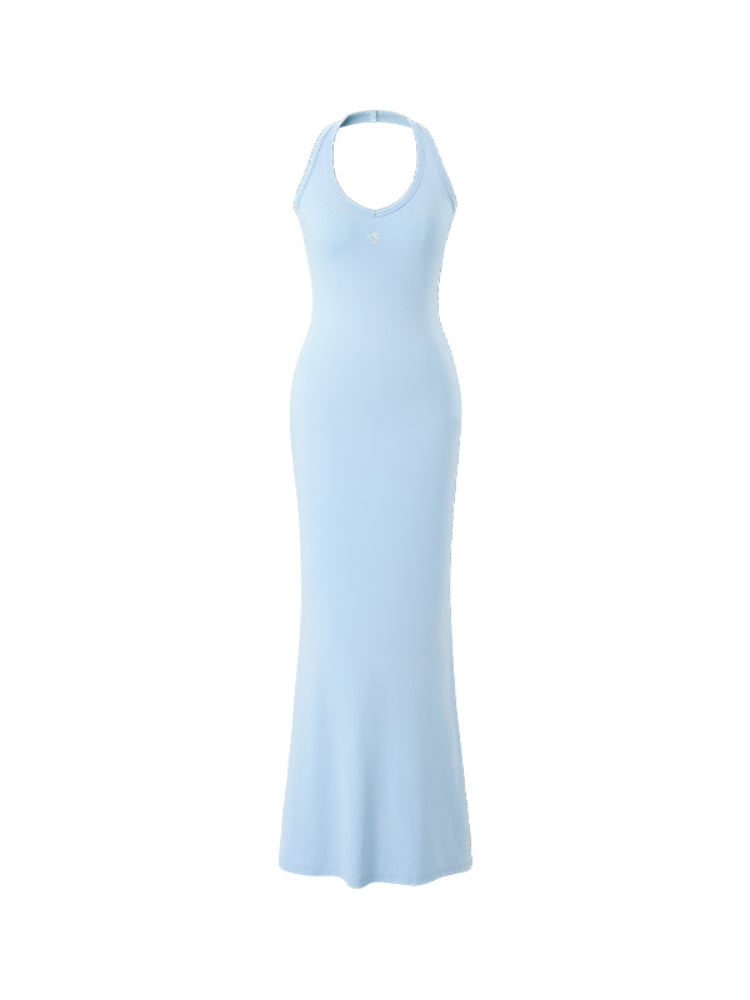 V-neck Halter Summer Dress