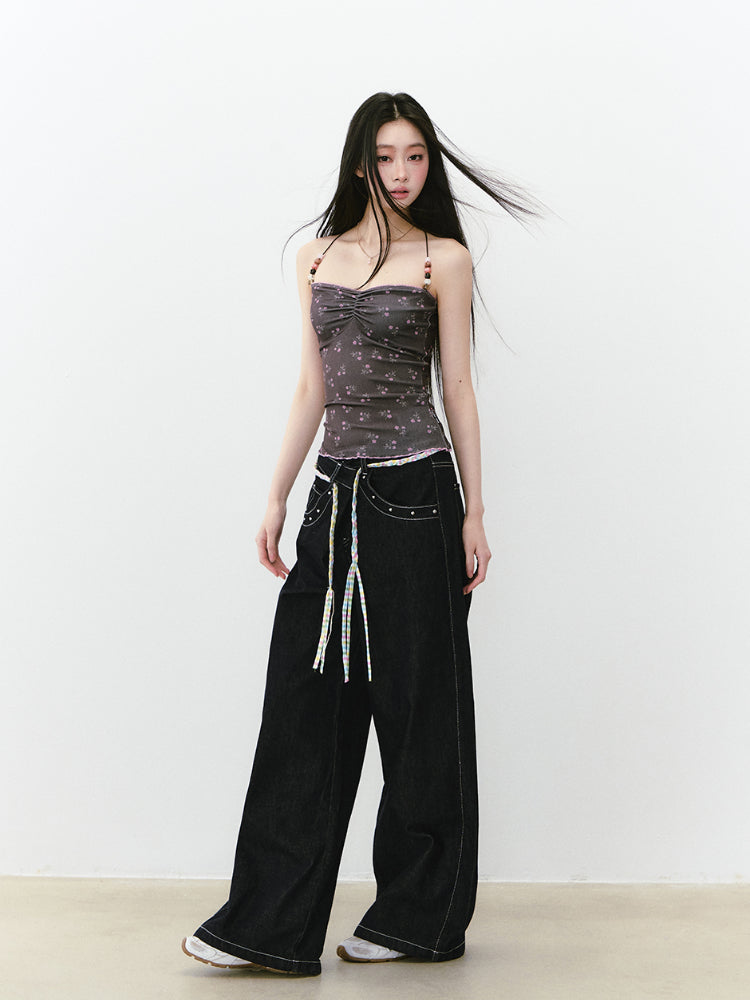 Floral Print Cami Top