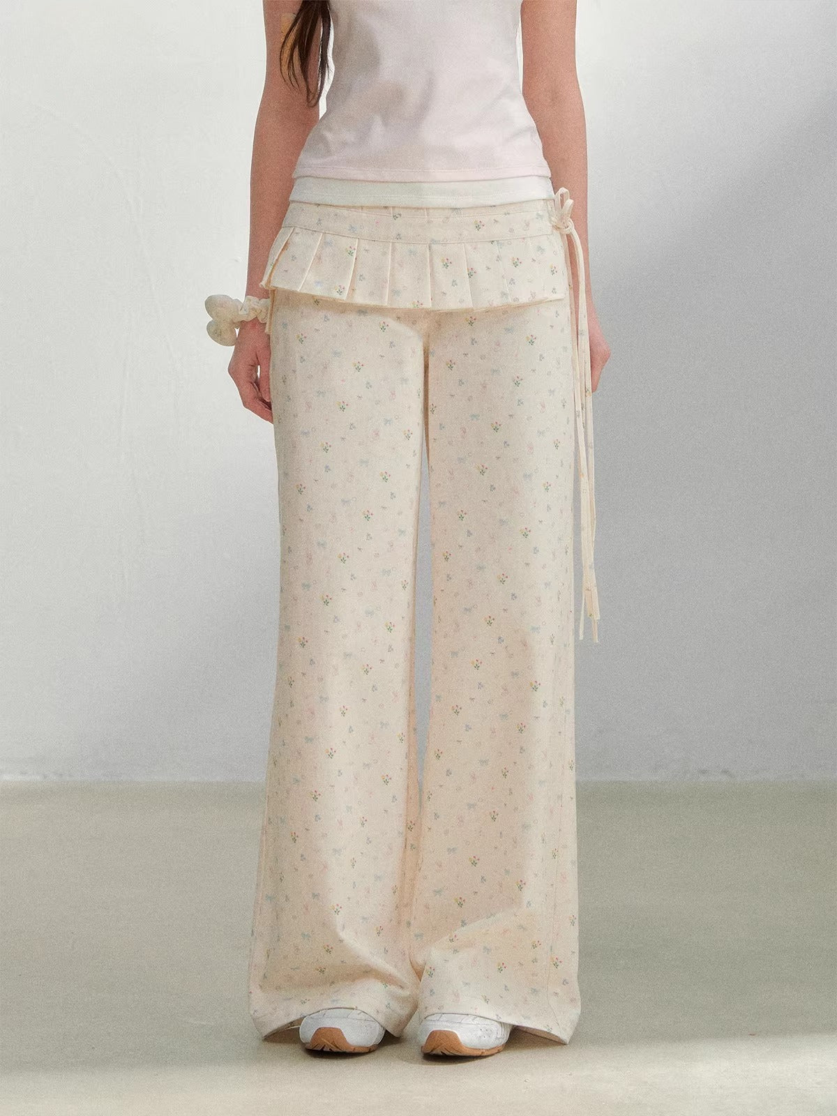 Floral Straight Leg Pants