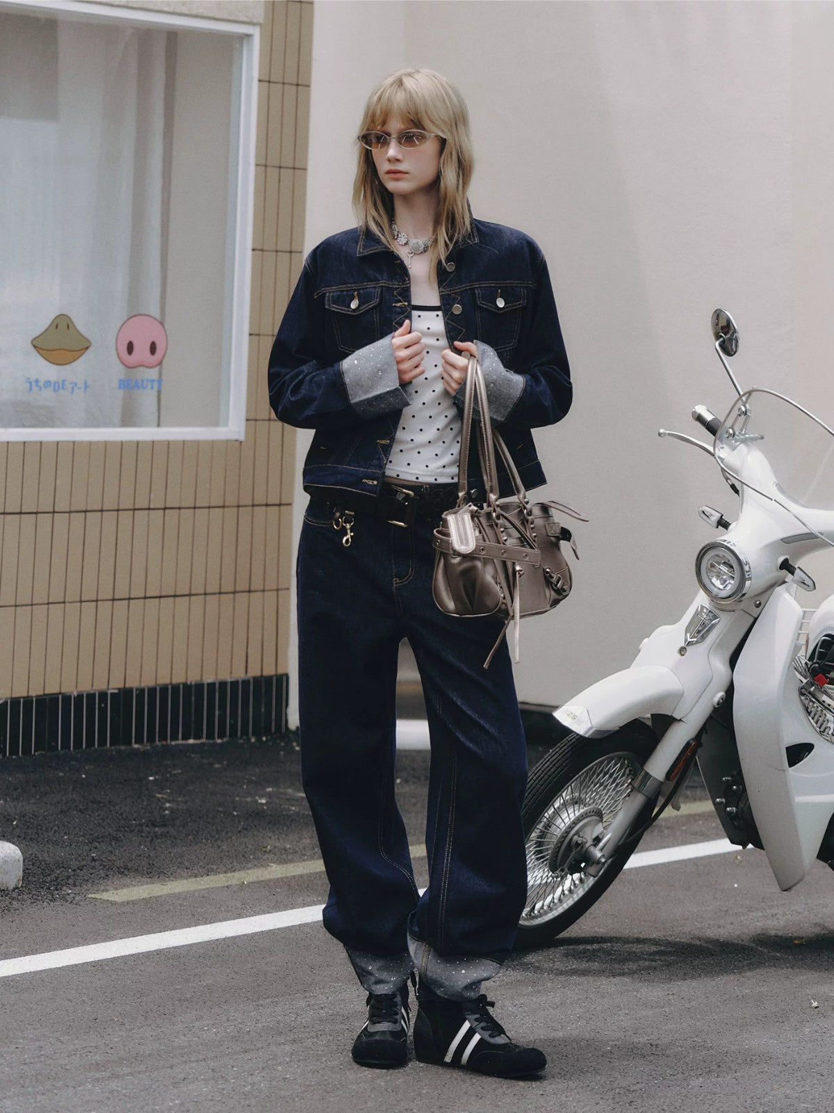 Denim Jacket Set