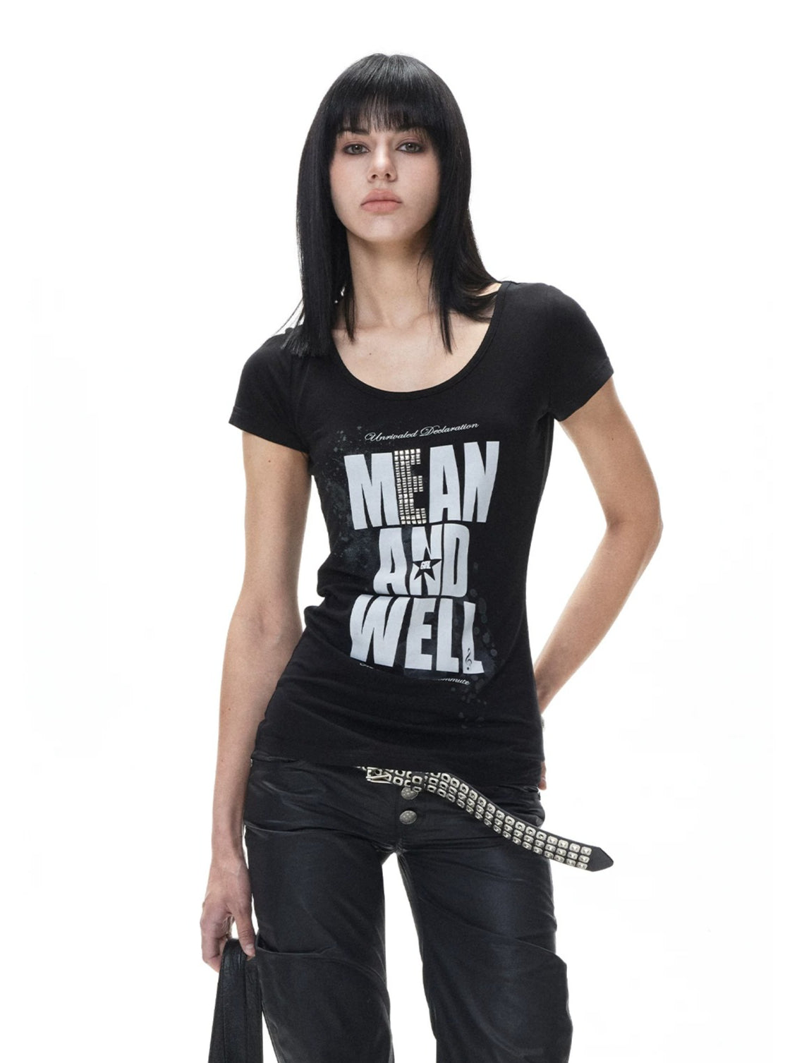 Letter Print Tee