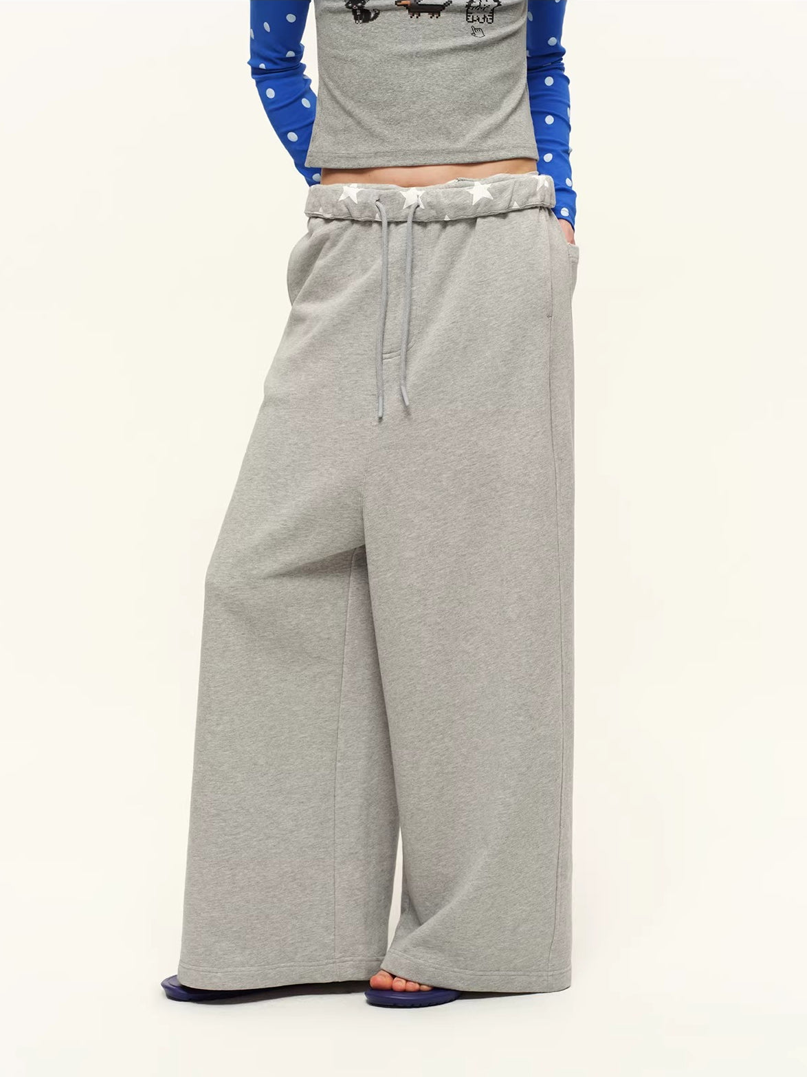 Star Print Hoodie Set