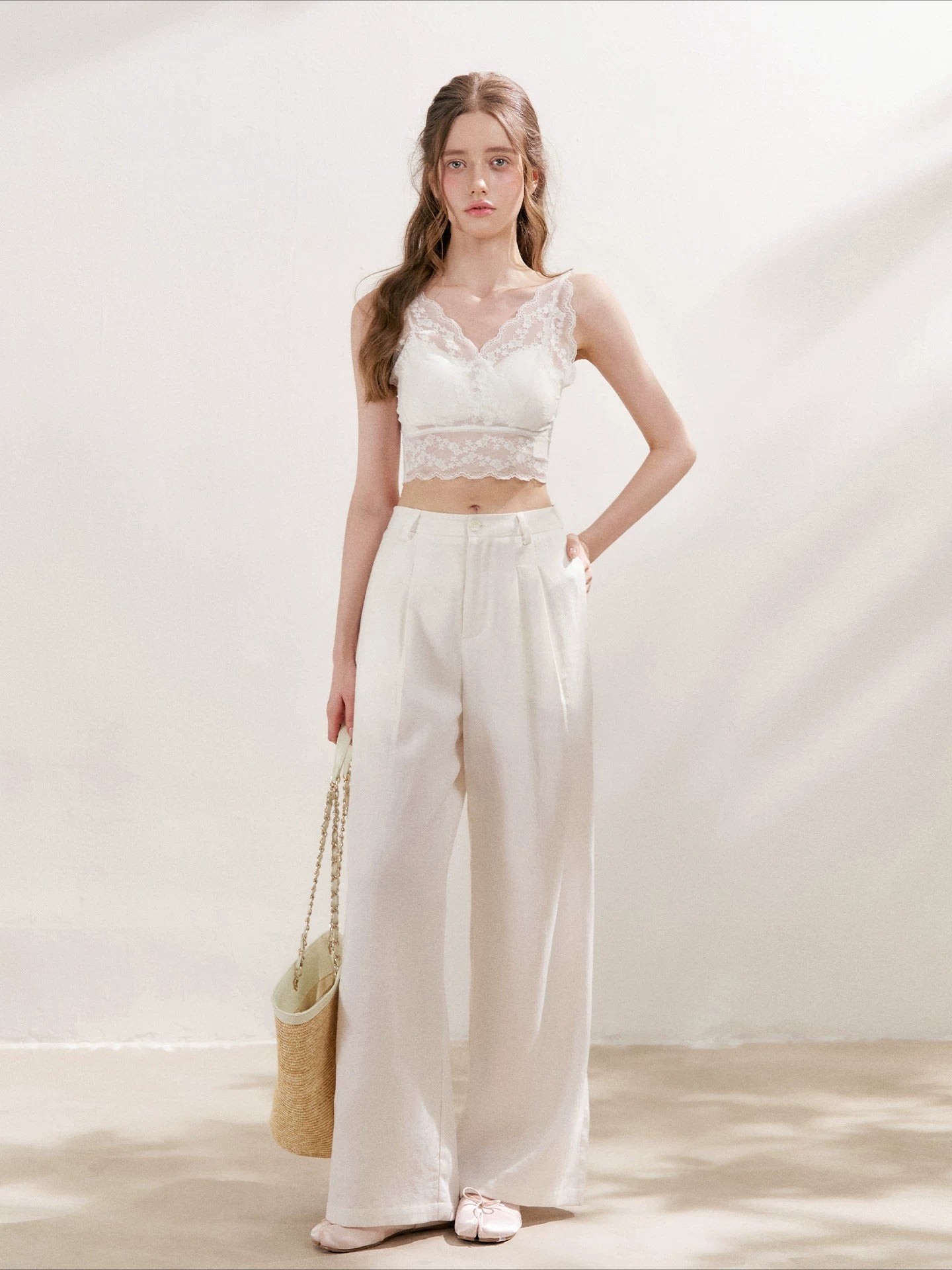 Lace Cup Cami Top