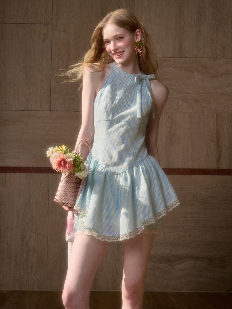 Summer Cool Sea Salt Blue Dress