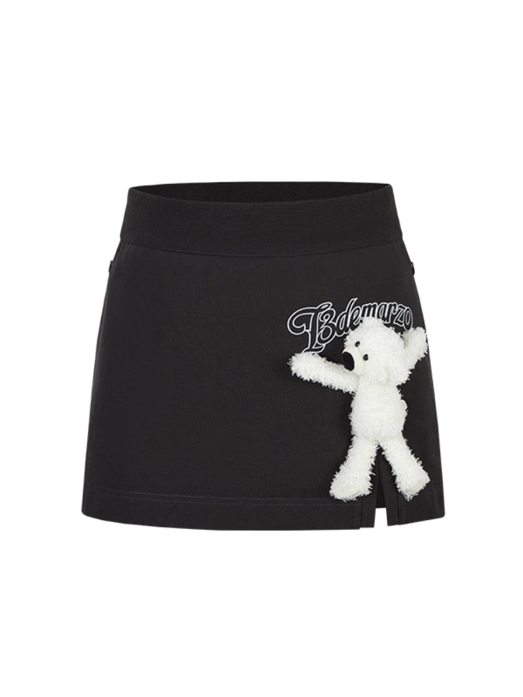 Side Slit A-Line Skirt