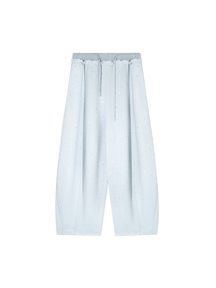 Crystal Drawstring Sweatpants