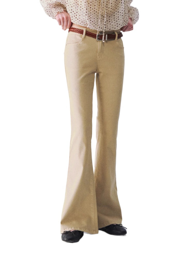 Dyed Flare Denim Pants