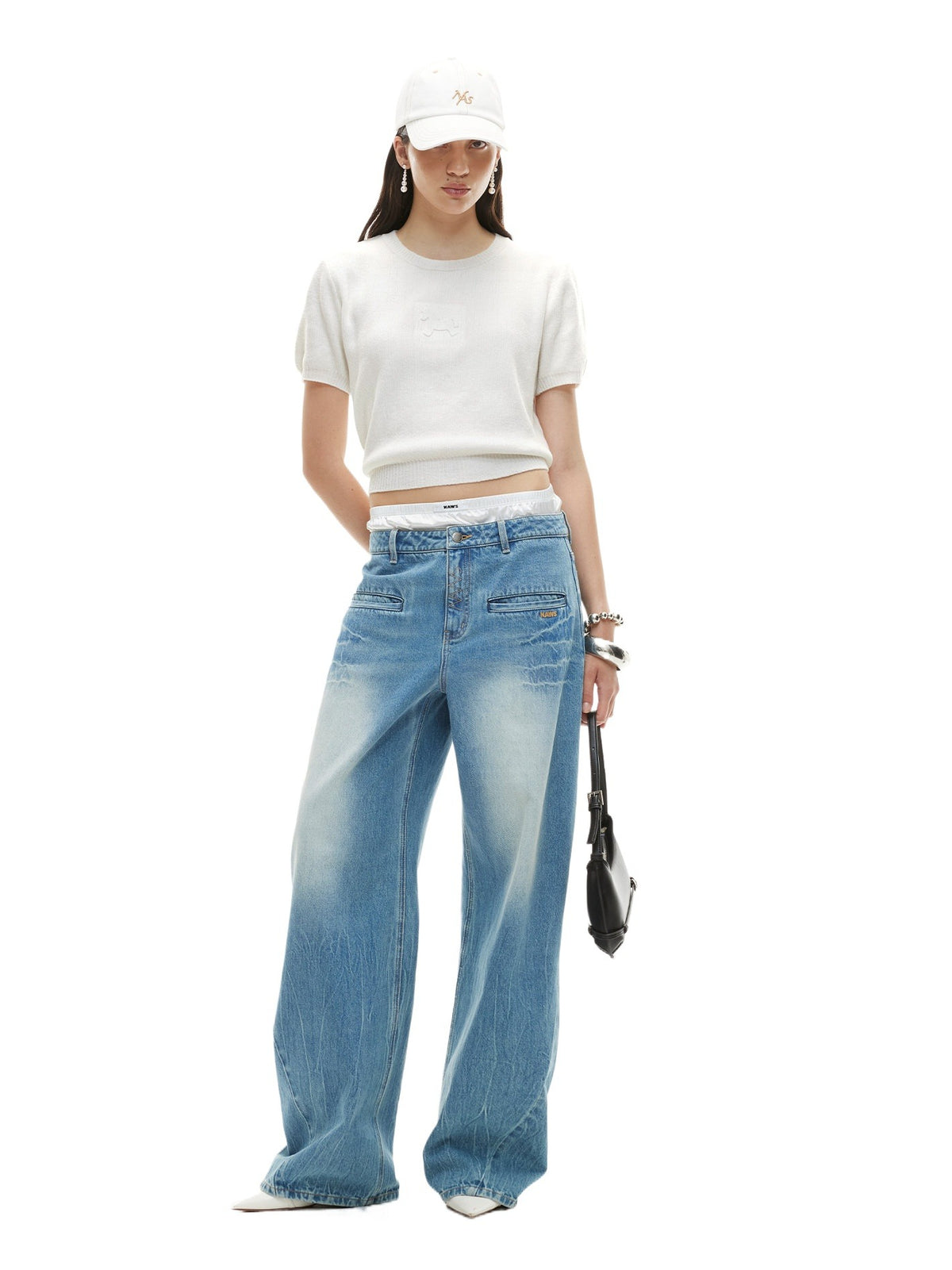 N3 Straight Leg Jeans