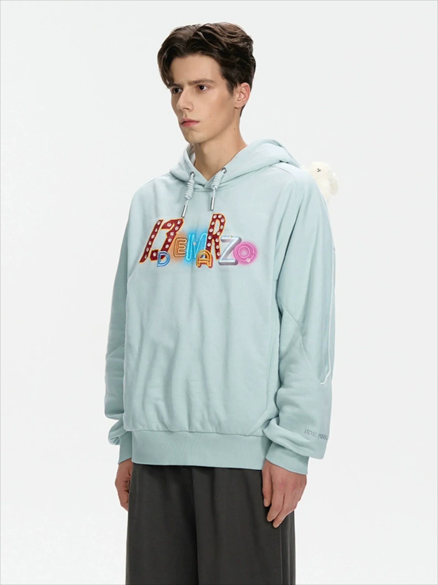 Bear Neon Light Hoodie