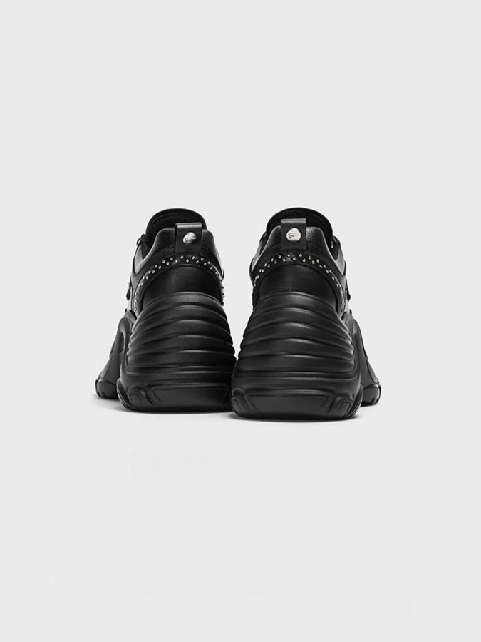 Black Clunky Sneaker