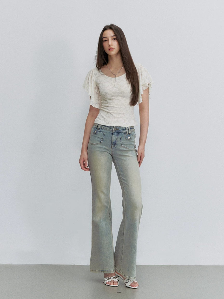 Heart Pocket Jeans