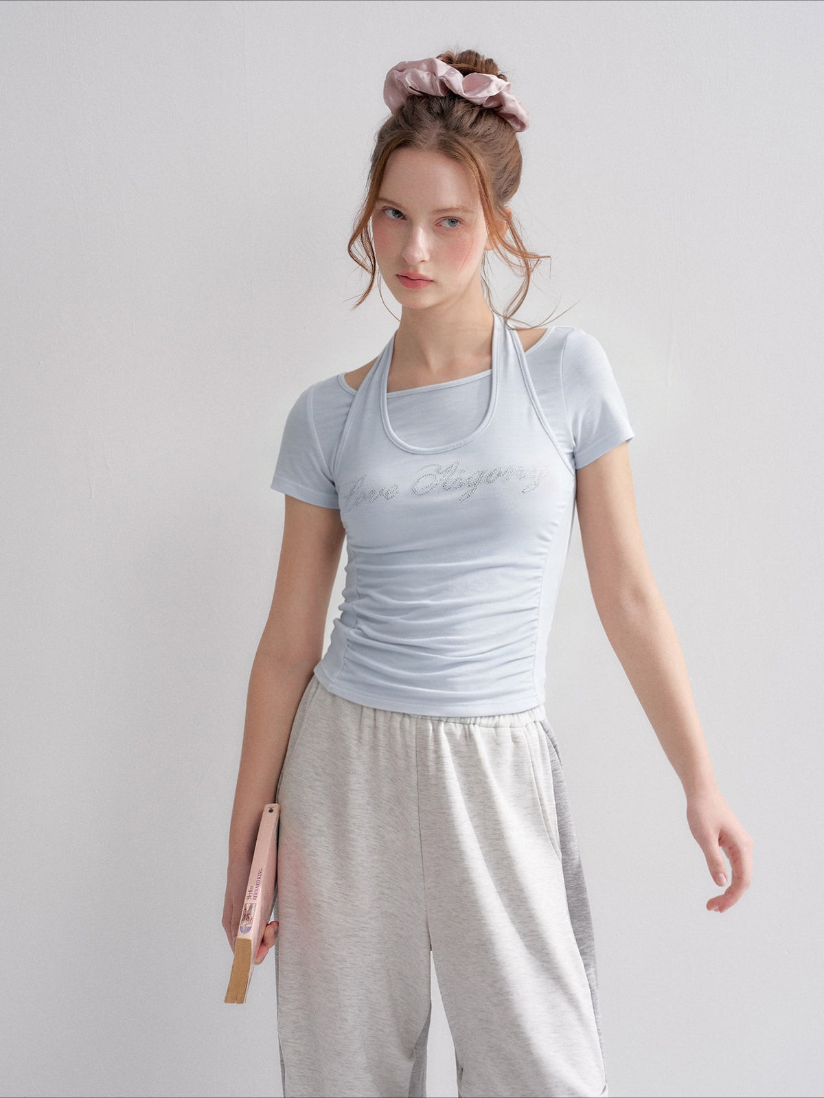 Layered Rhinestone T-shirt