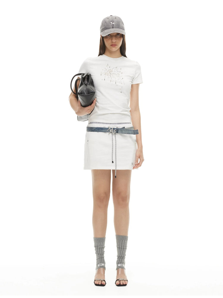 Matisse Cotton Mini Skirt