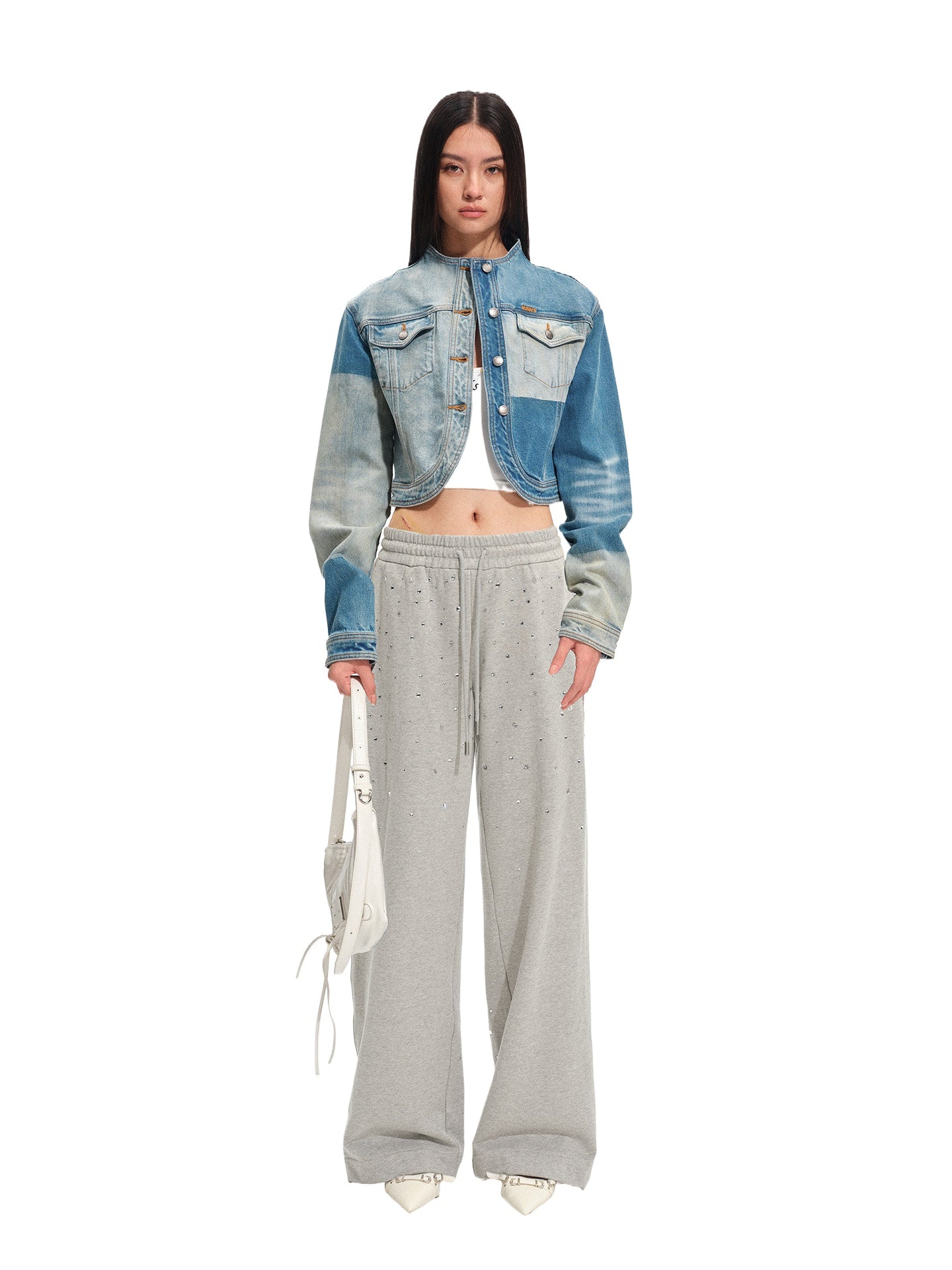 Equestrian Laser Denim Jacket