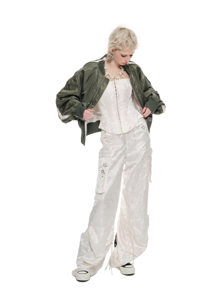 Black & Green Reversible Jacket