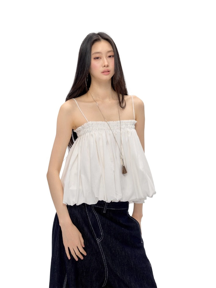 Vintage Loose Strapless Bustier