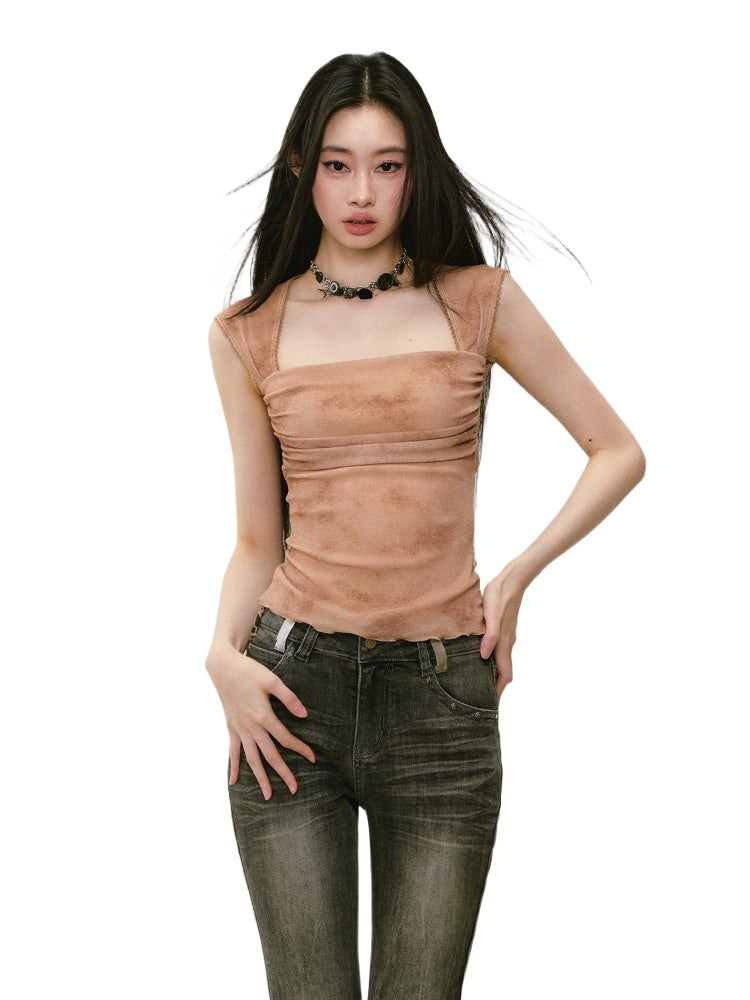 Stretch Mesh T-shirt