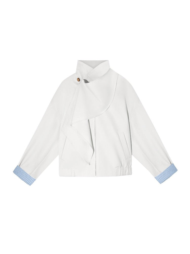 Detachable Cape Harrington Jacket