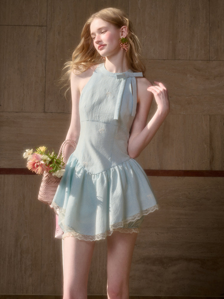 Summer Cool Sea Salt Blue Dress