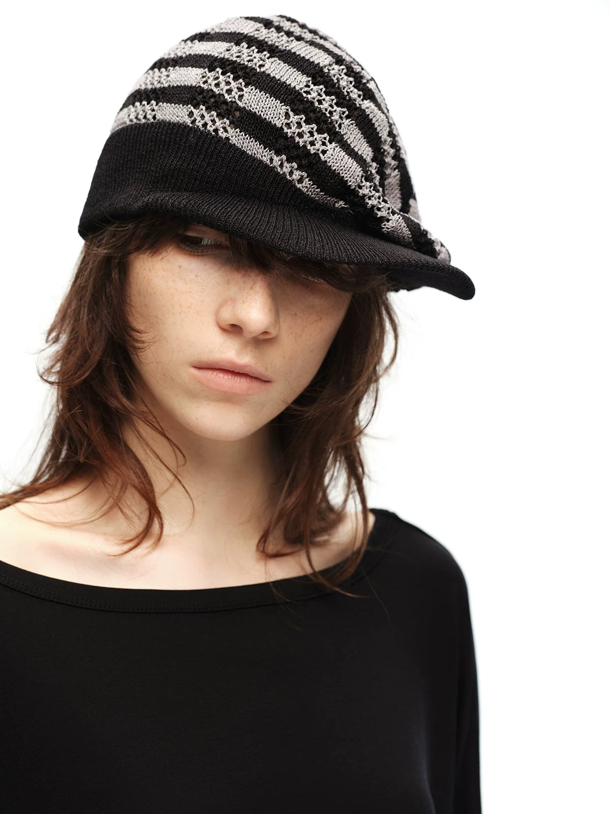 Striped Knit Cap