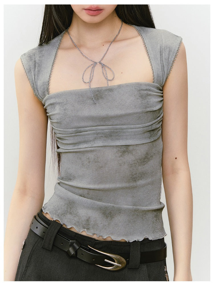 Stretch Mesh T-shirt