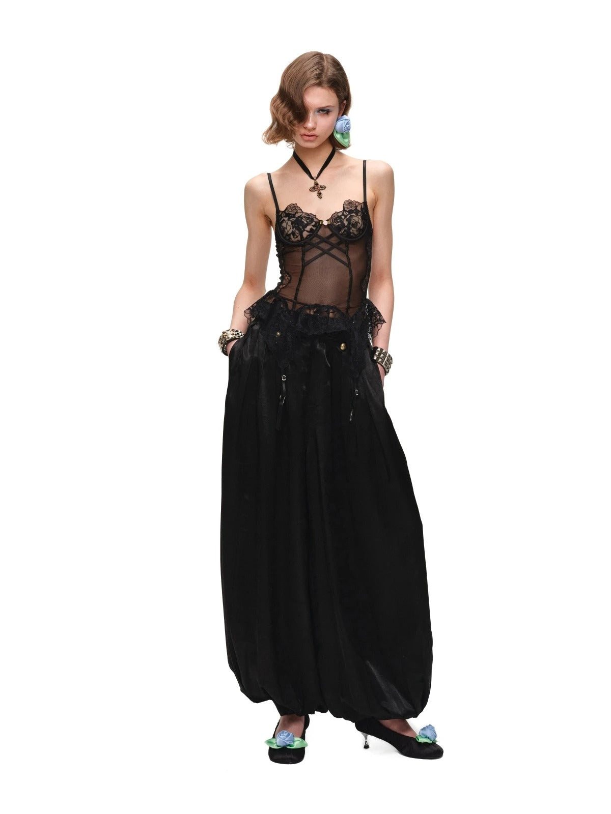 Lace Corset Cami