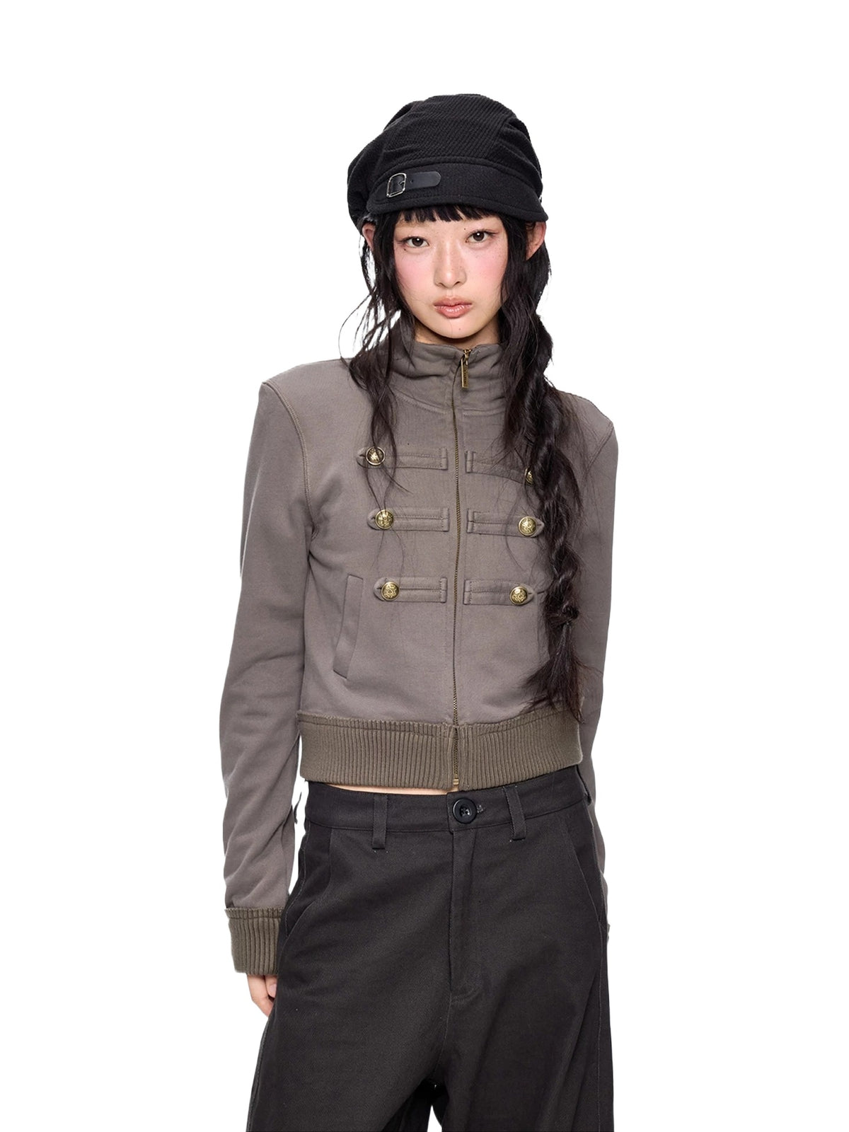 Napoleon Stand Collar Jacket