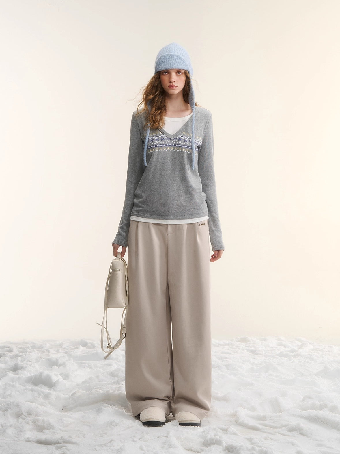 Fair Isle Two-Piece Tee