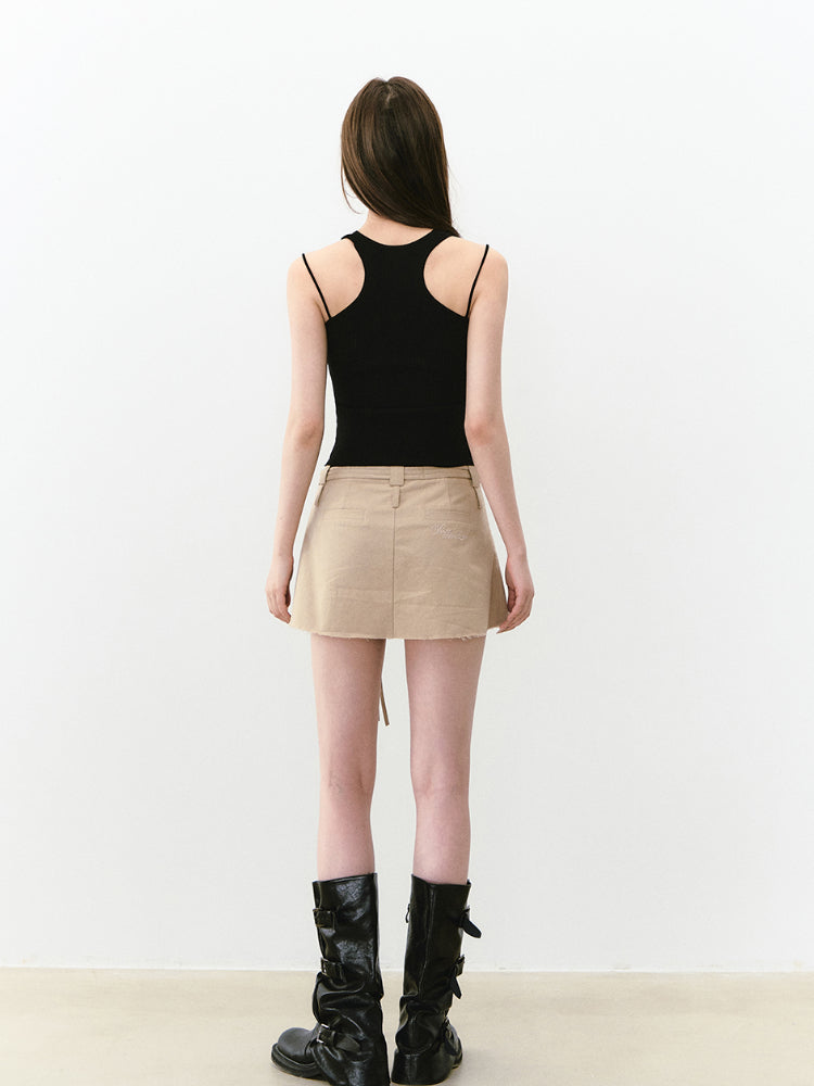 Multi-Strap Knit Sling Vest