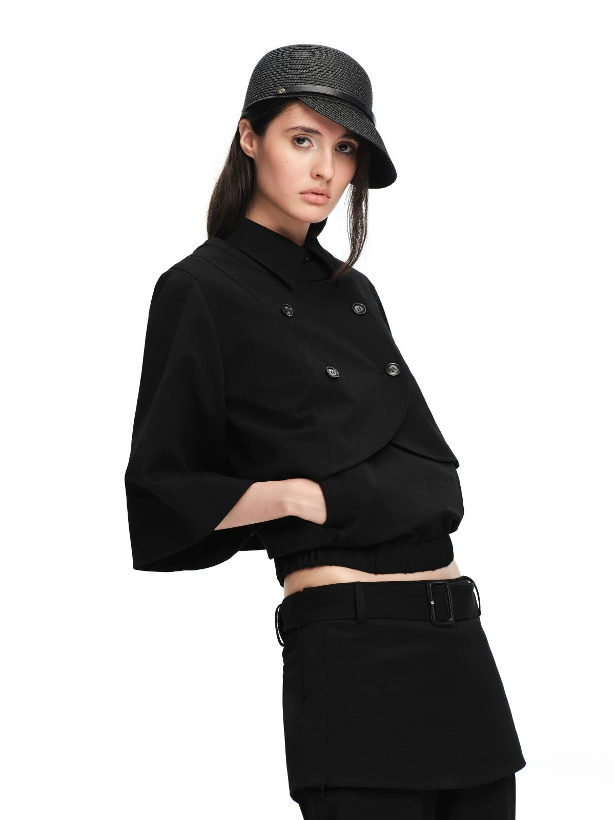 Two-Piece Cape Jacket