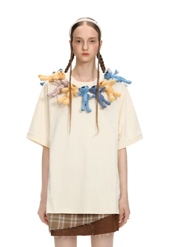 Bear Around Neck T-Shirt