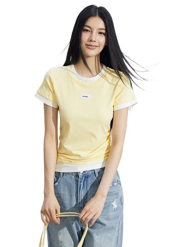 Layered Irregular Tee