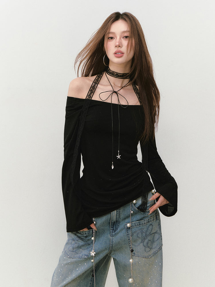 Starfish Series Lace String Necklace