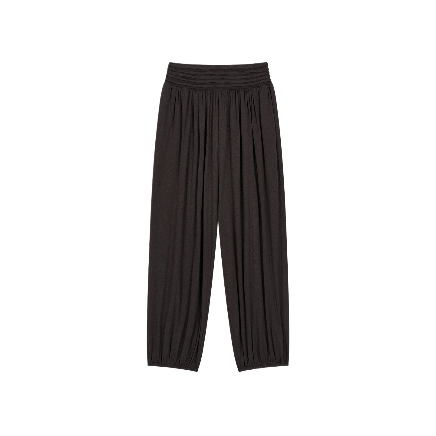 Brown Twist Top & Skirt Set
