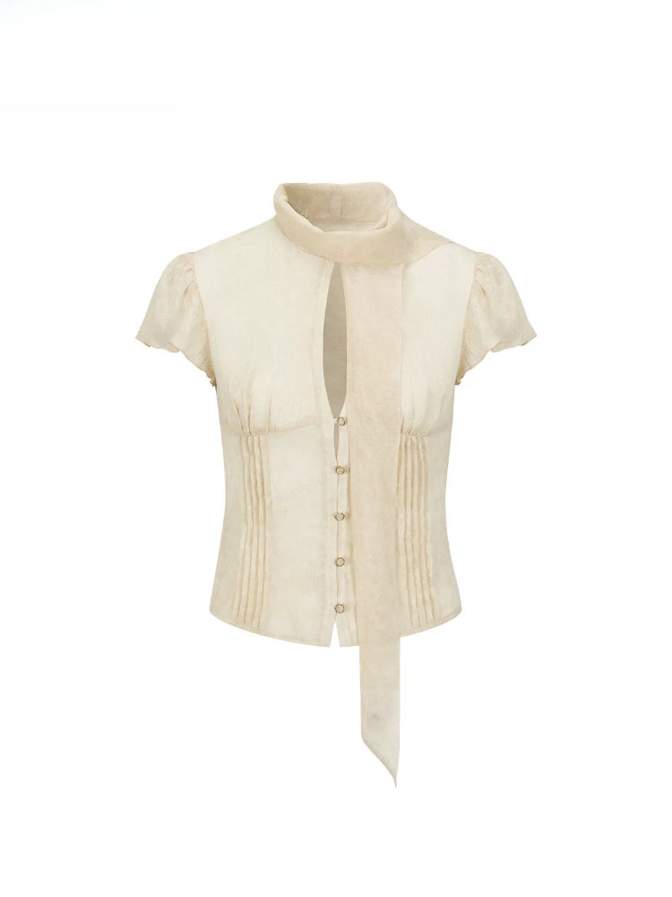 Blurred Romance Chiffon Set