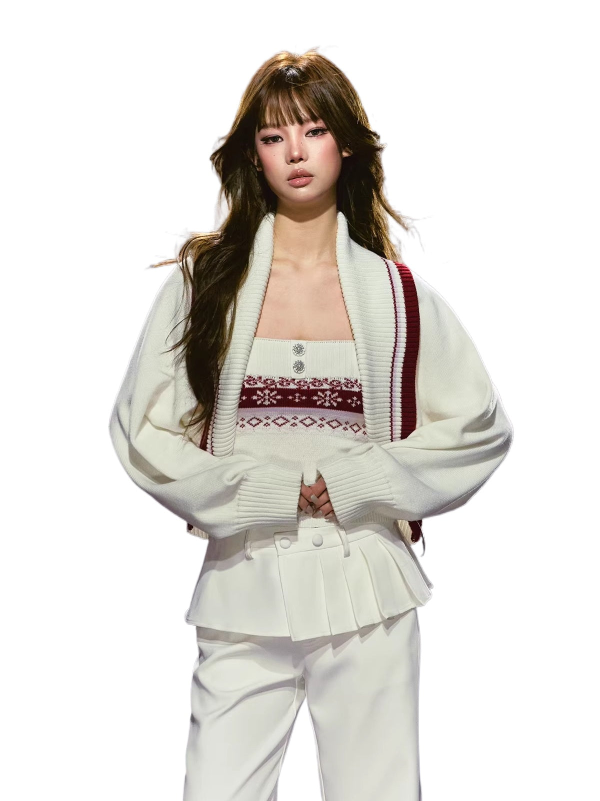 Fair Isle Knit Set