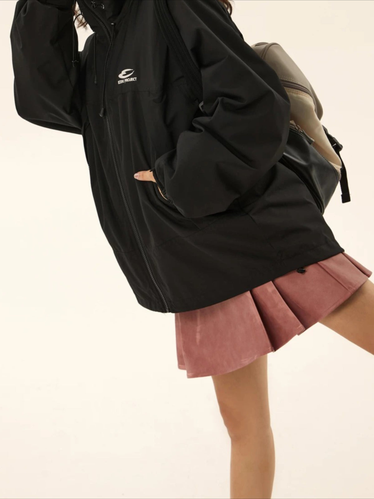 Retro Windbreaker Jacket
