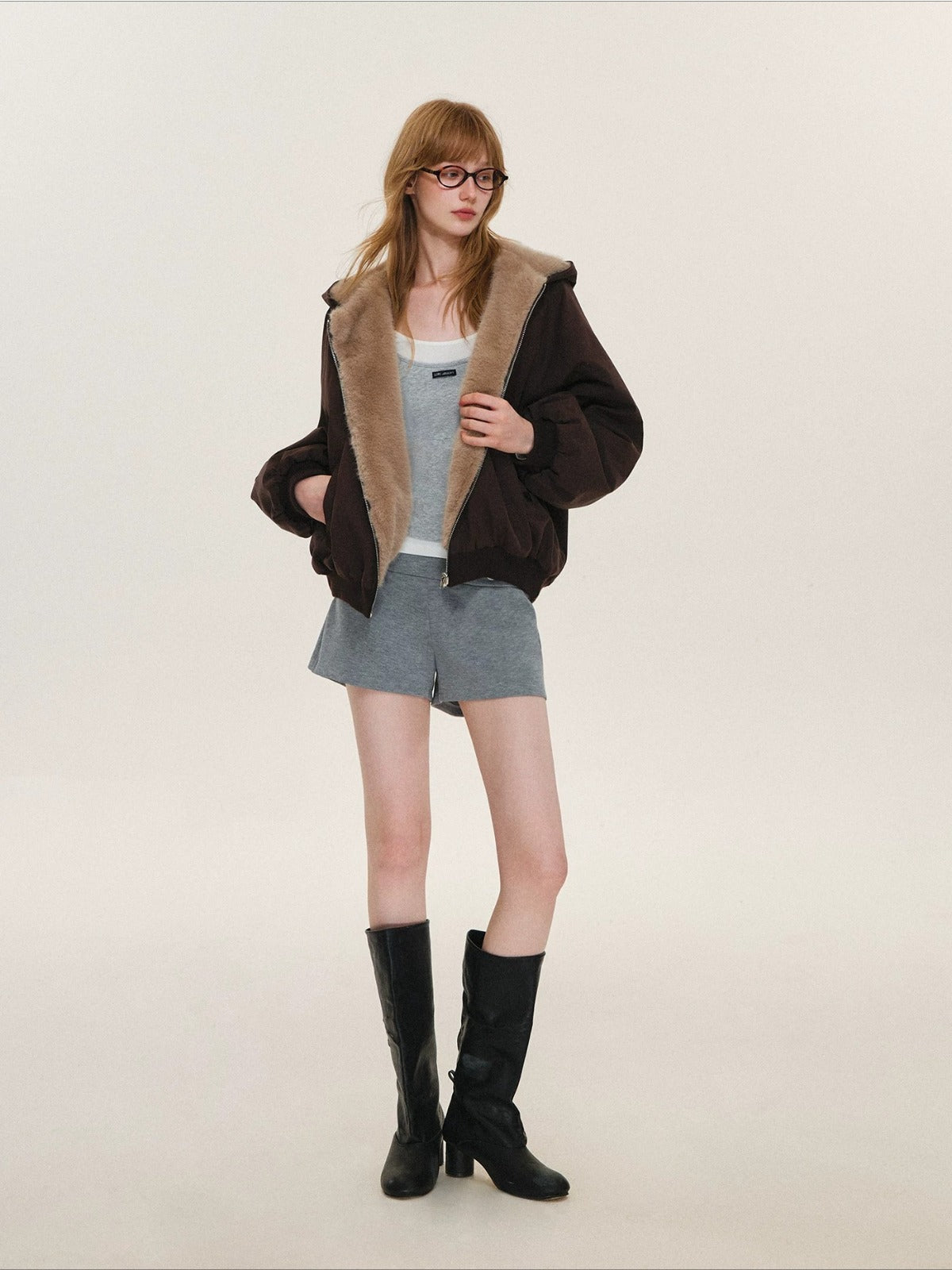 Napoleon Button Low Rise Shorts