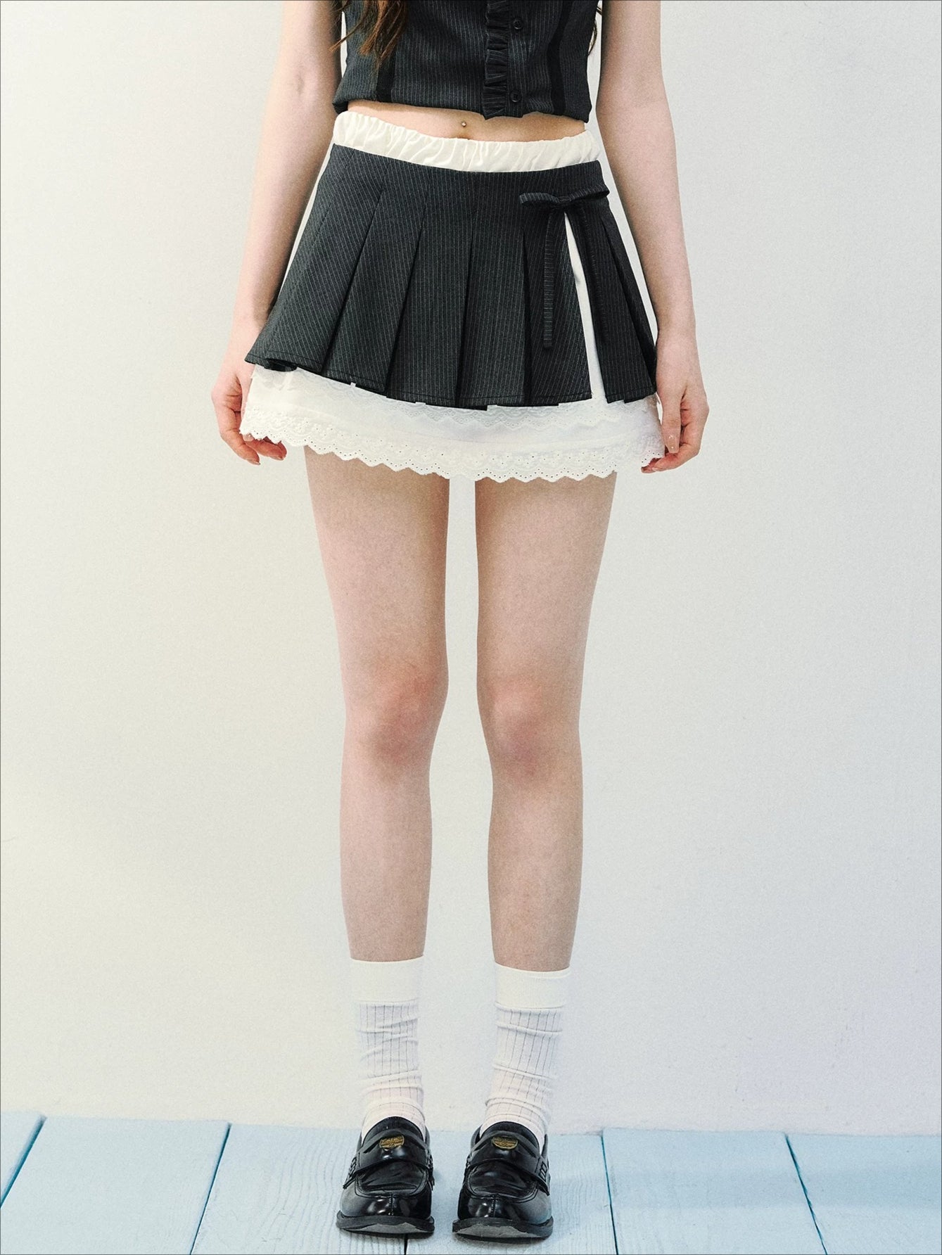 Academy Stripe Skirt Set