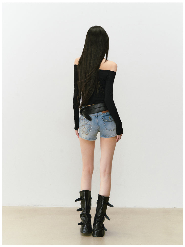 One-shoulder Skin-friendly Top