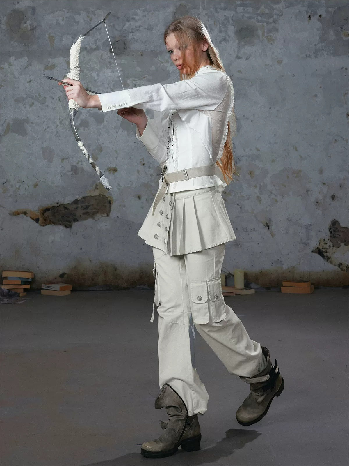 Vintage Washed Napoleon Cargo Pants
