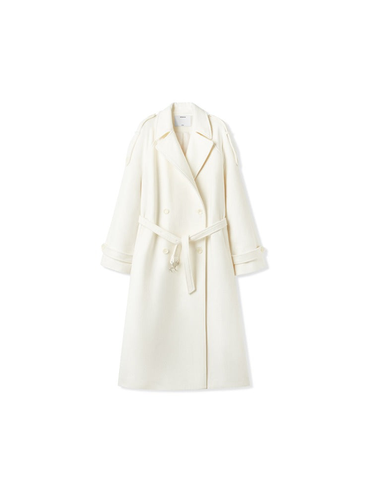 Classic Vicuna Wool-Blend Coat