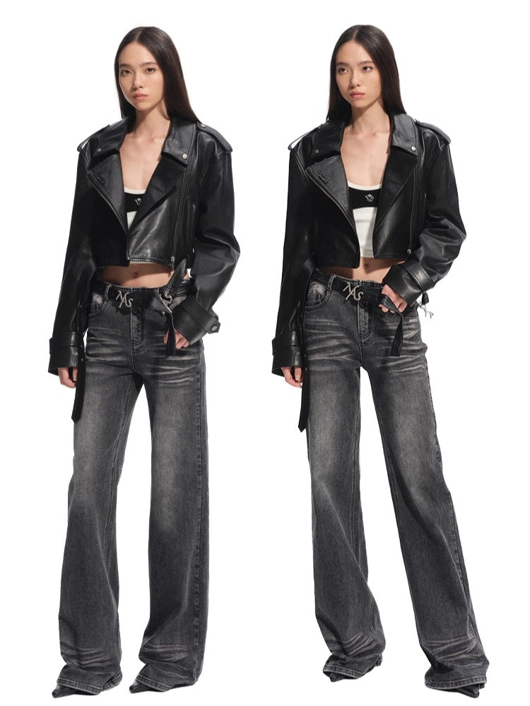 N4 Ratio Straight-Leg Jeans