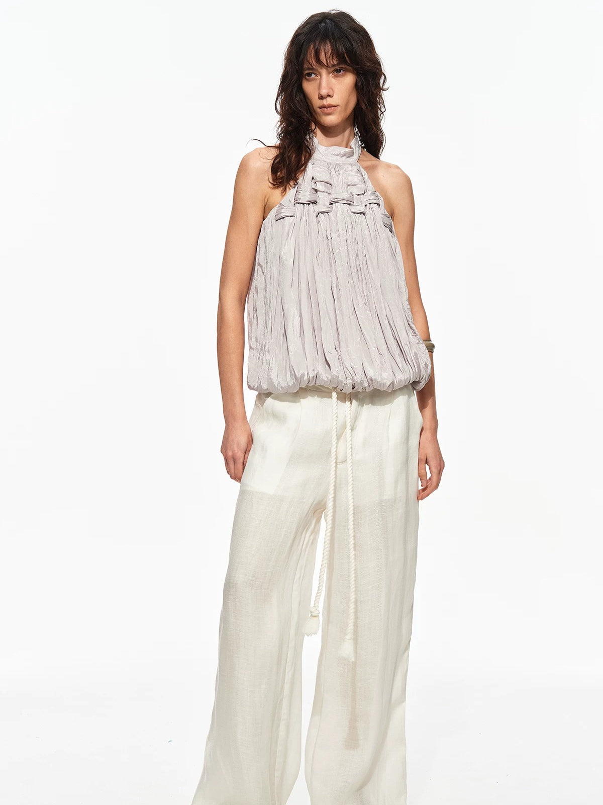 Knitted Halter Vest