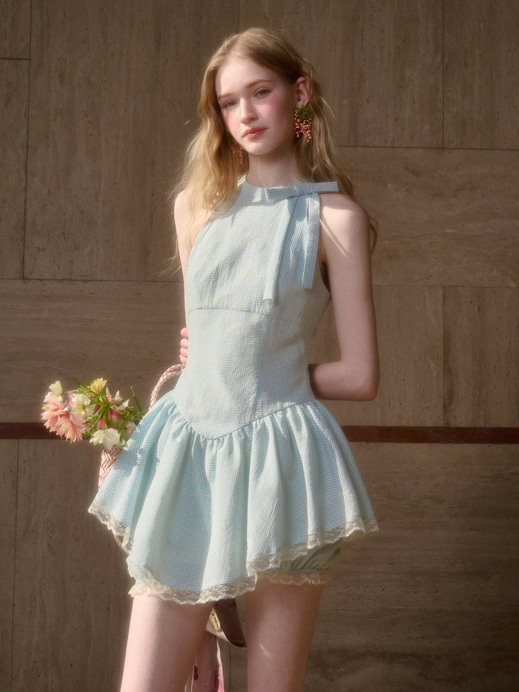 Summer Cool Sea Salt Blue Dress