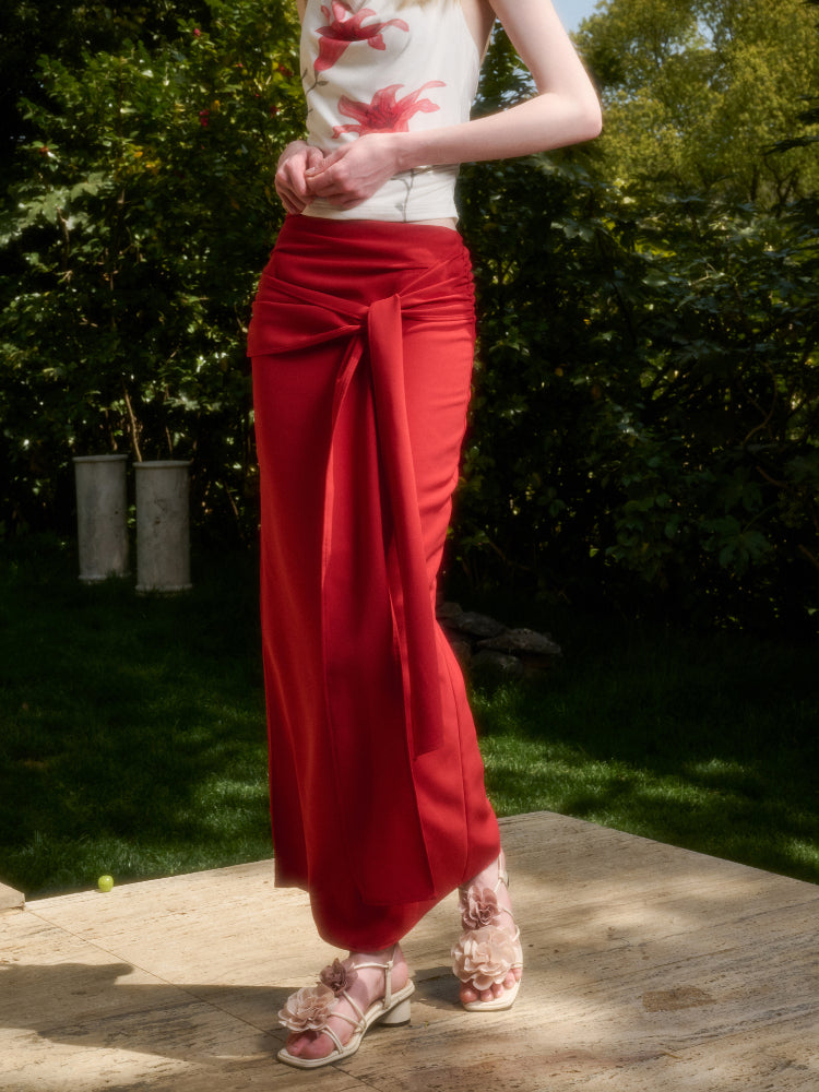 Perfumed Lily Top & Skirt Set