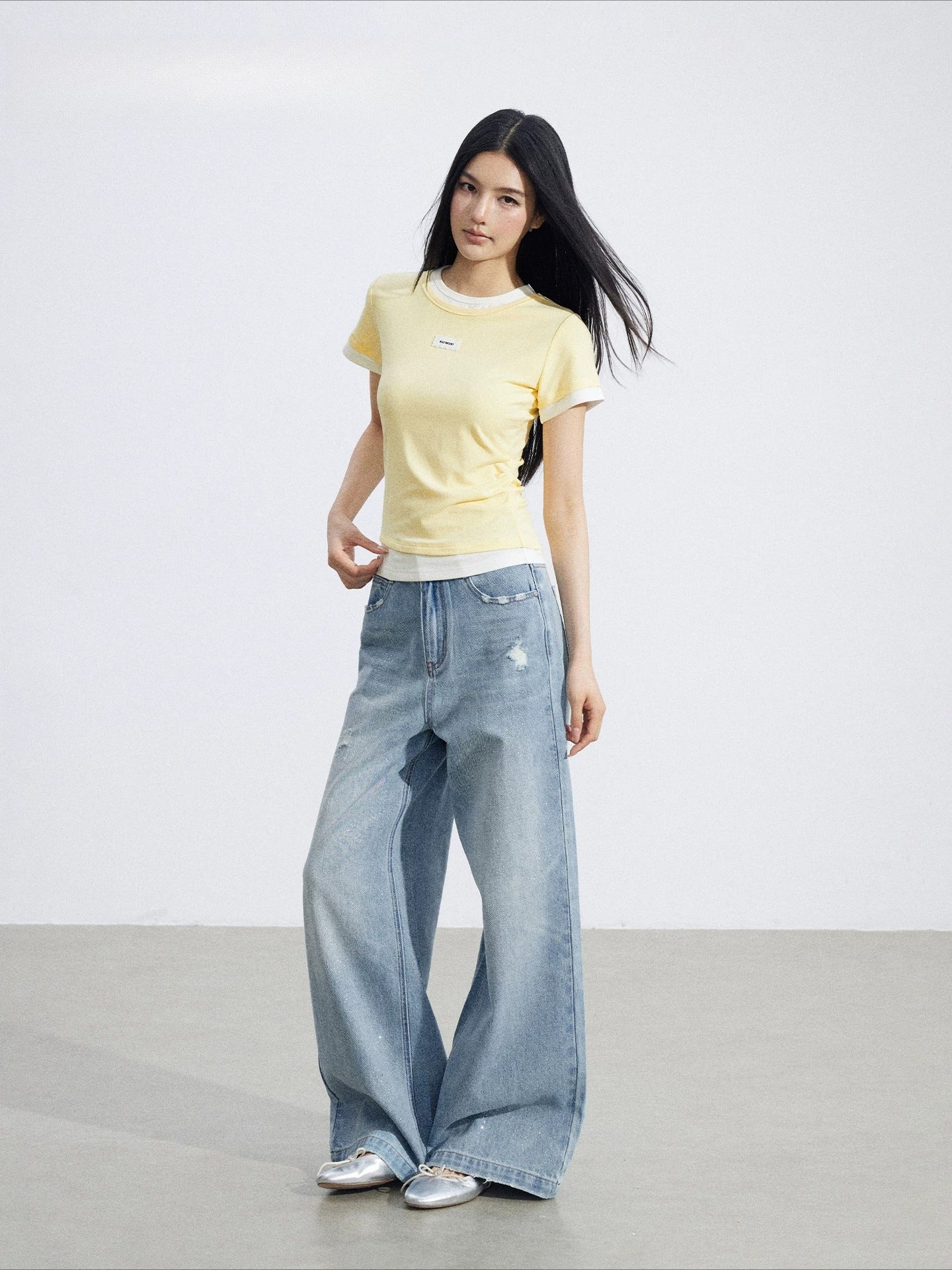 Layered Irregular Tee