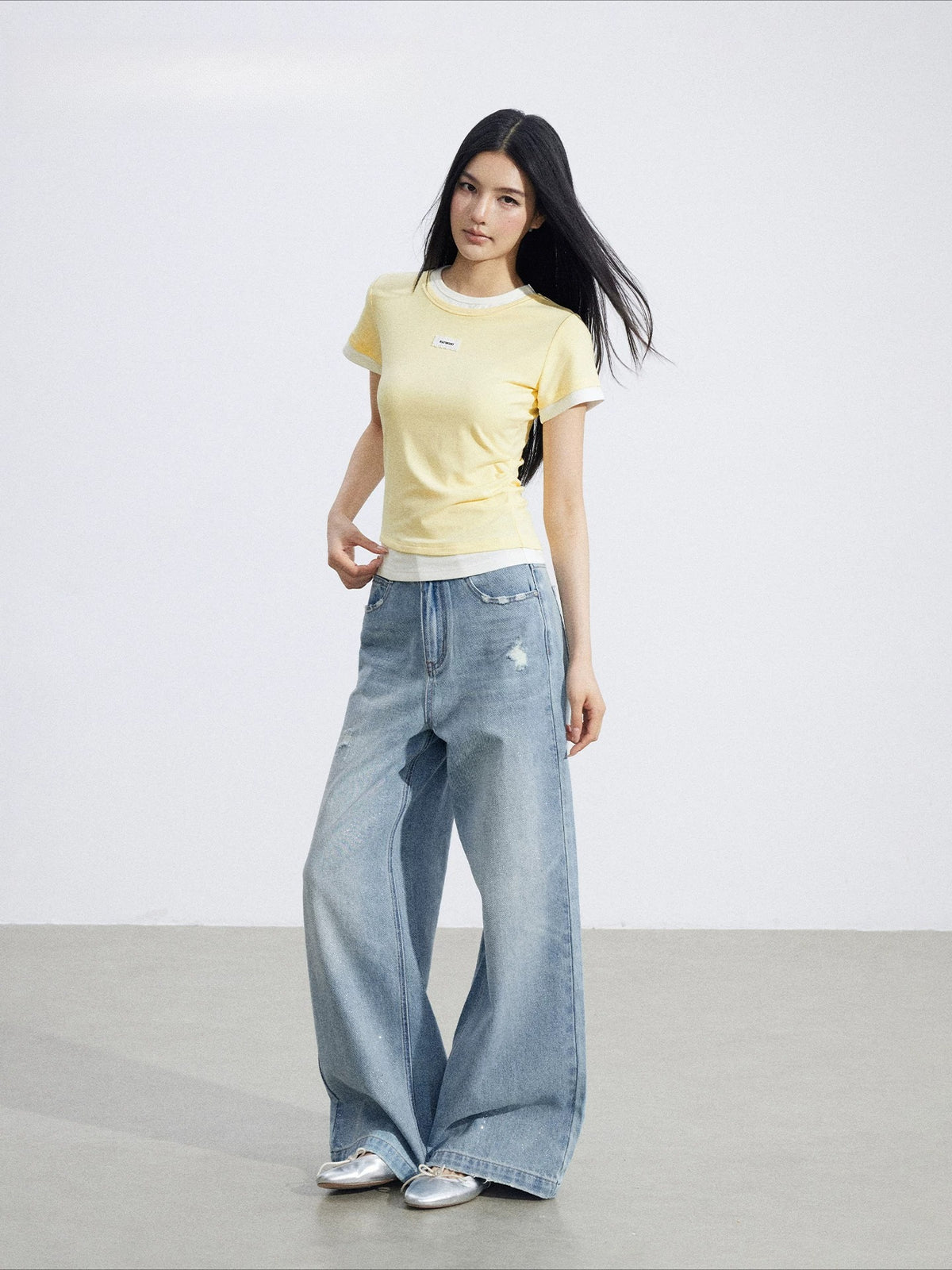 Layered Irregular Tee