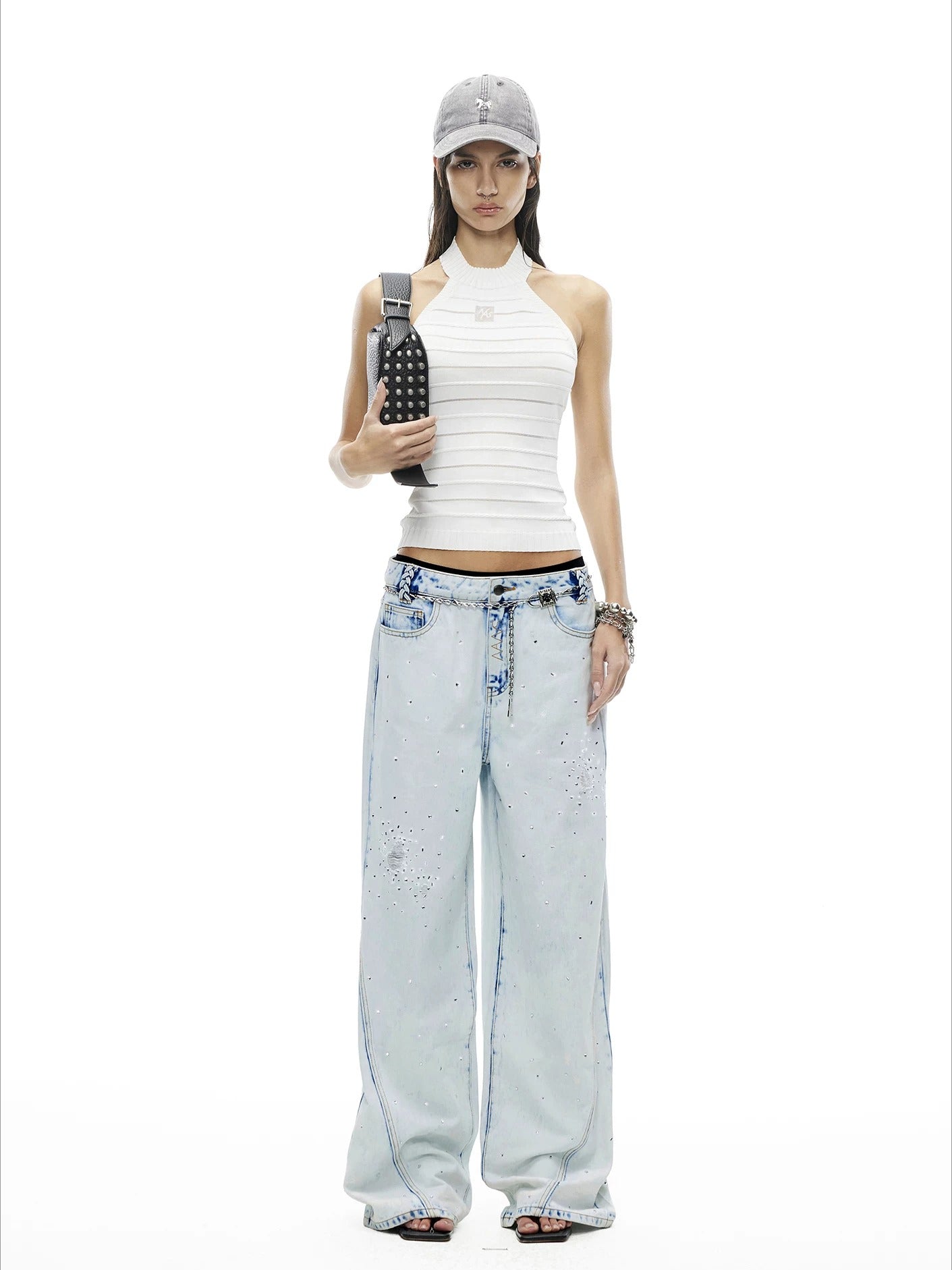 Organza Halter Cami