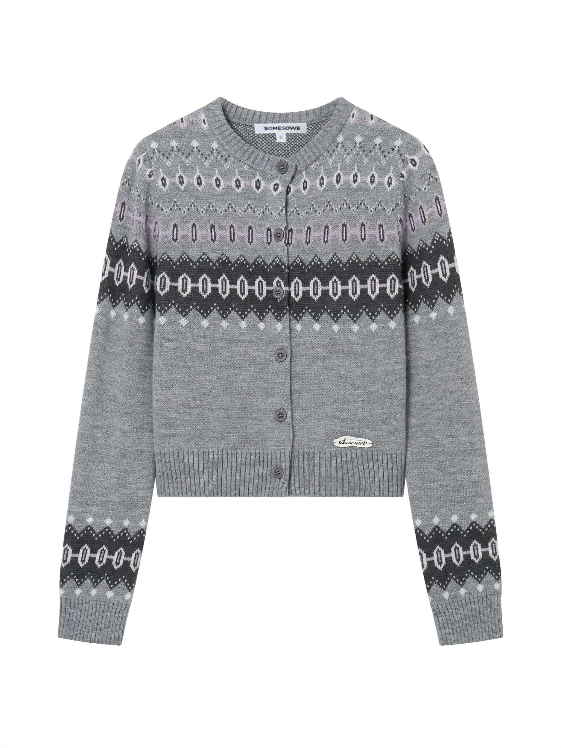 Fair Isle Wool Cardigan